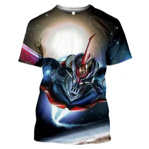3D Printed Japanese Anime T-Shirt