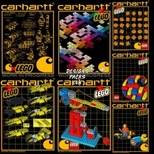 7 Lego Brand Streetwear Designs Bundle PNG   PSD