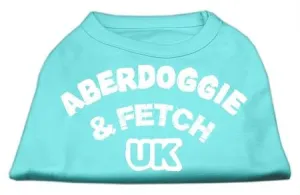 Aberdoggie UK Screenprint Shirts Aqua Sm (10)