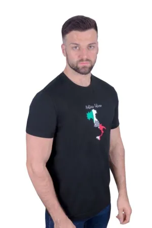 Antonio Falcone Emilio Organic Cotton T-shirt Black