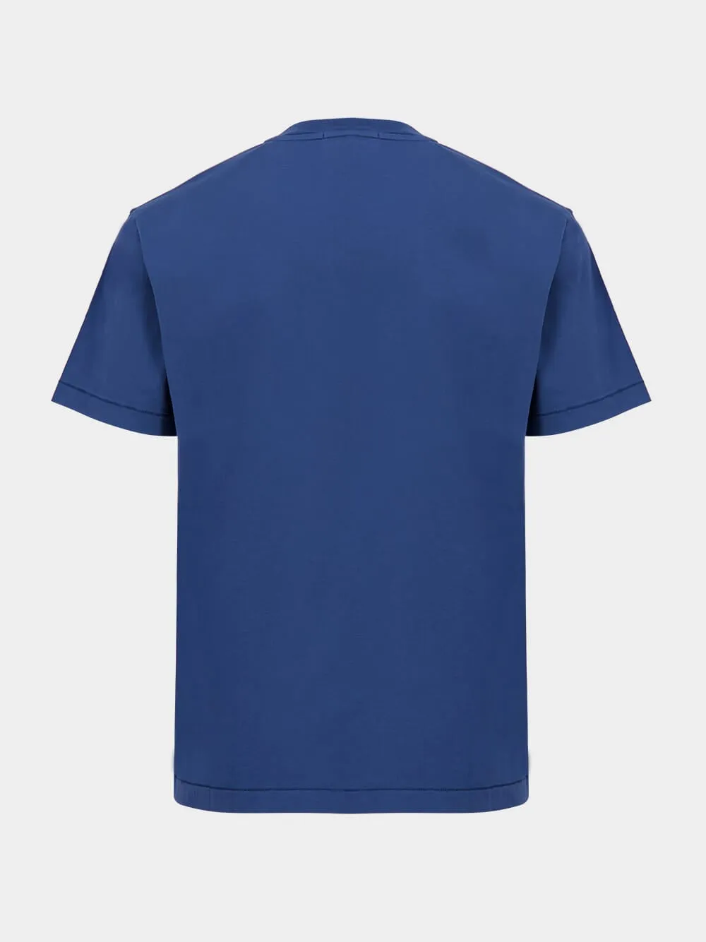Avio Blue Slim Fit Short Sleeve T-Shirt