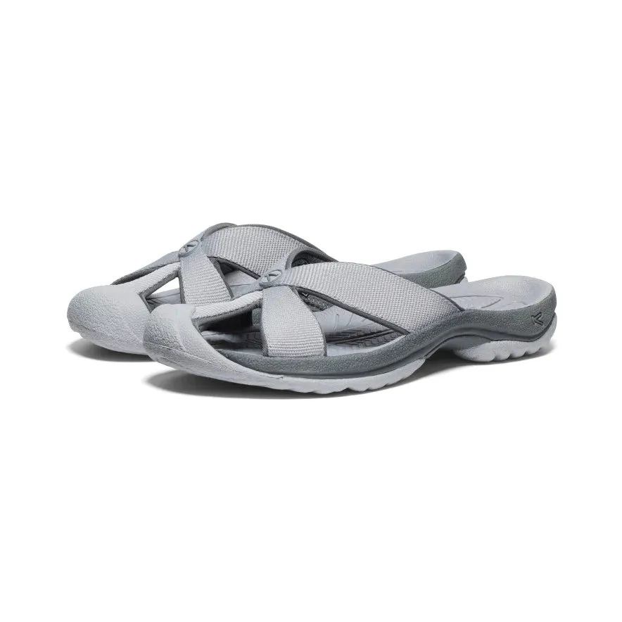 Bali Closed Toed Slide in Alloy/Steel Grey