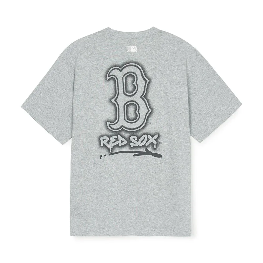 Basic Mega Logo Oversized-Fit T-Shirt Boston Red Sox