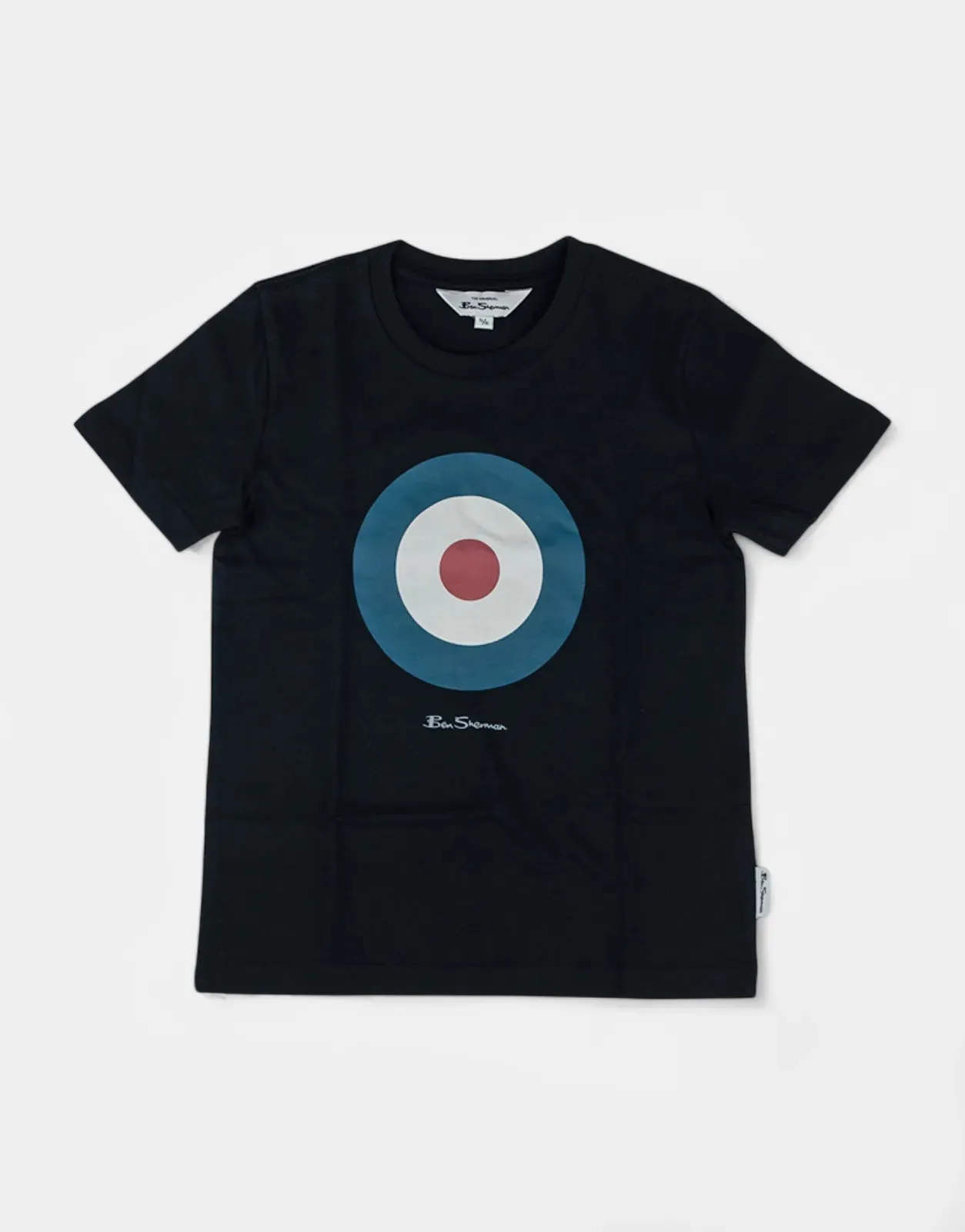 Ben Sherman Kids Target T-Shirt Black