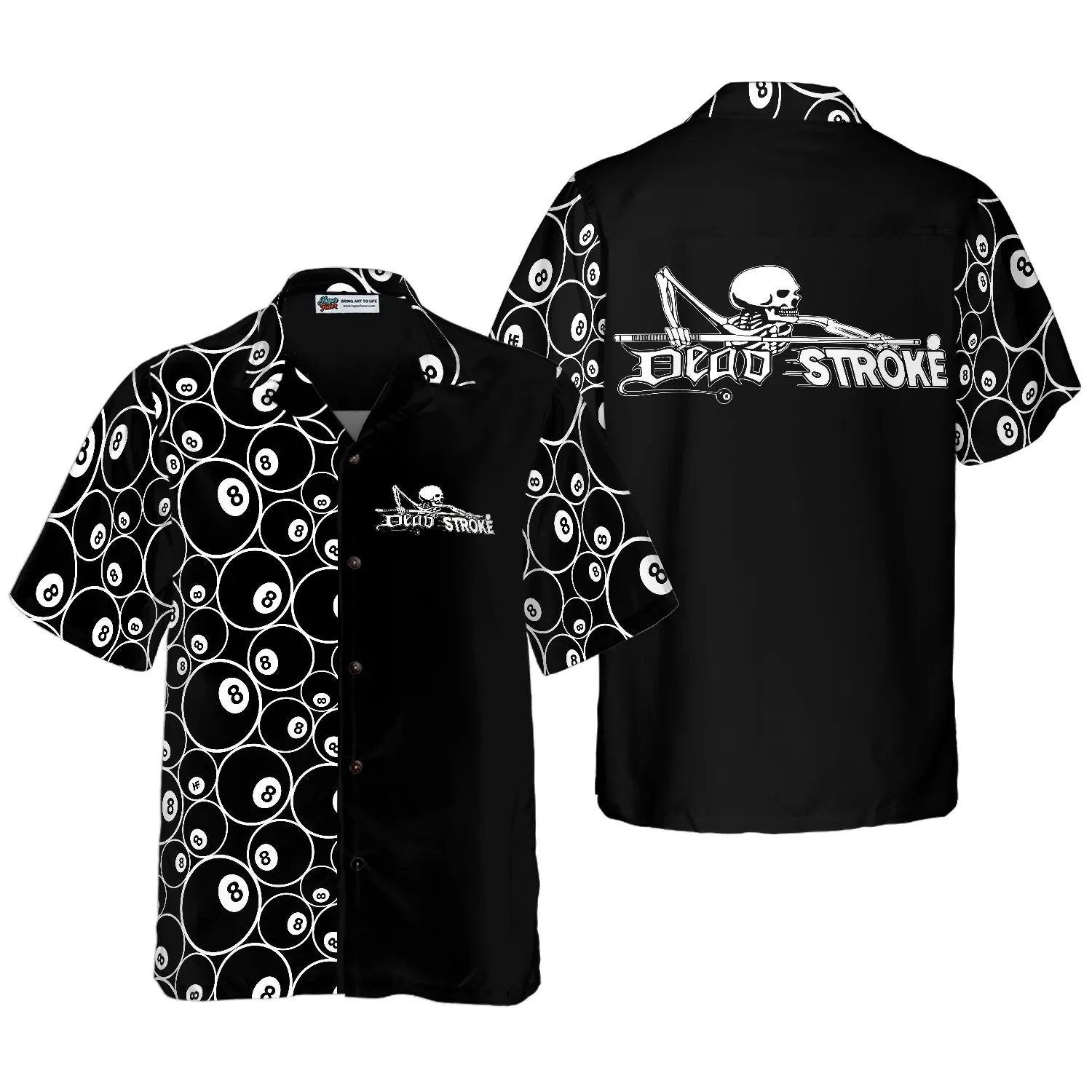 Billiard Dead Stroke Hawaiian Shirt - Best Gift For Husband, Boyfriend