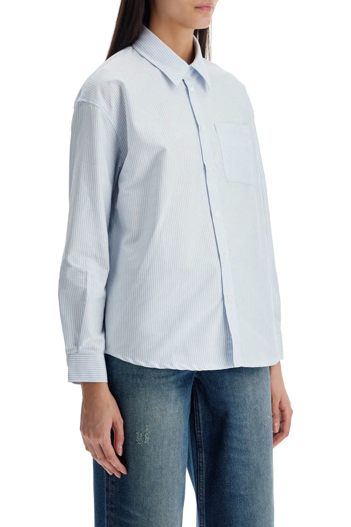 Boyfriend Pocket Detail Top
