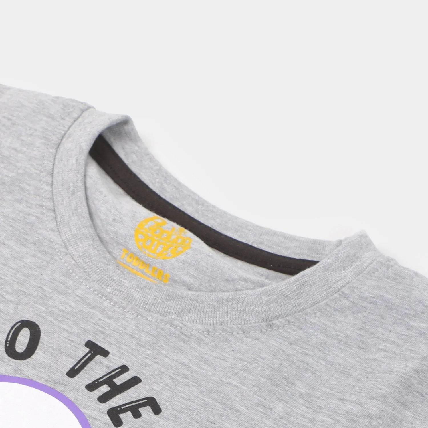 Boys Cotton 2PCs Suit Bone - Grey