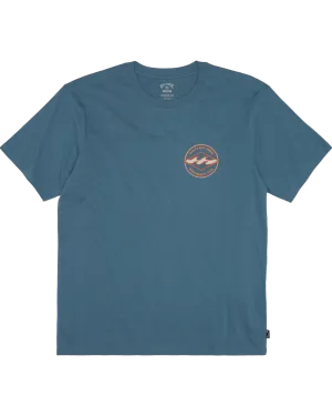 Boys Rotor Diamond T-Shirt in Vintage Indigo