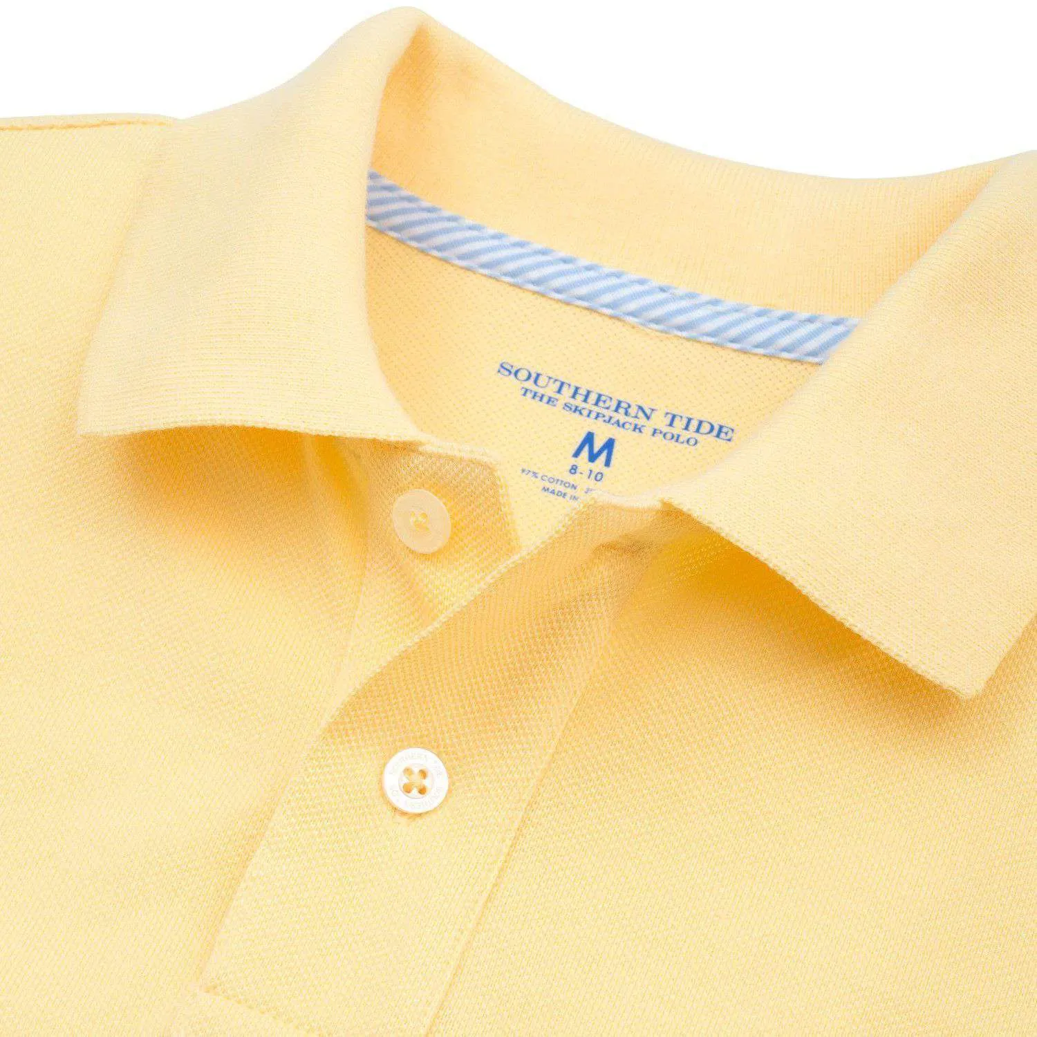 Boy's Skipjack Polo in Pineapple by Southern Tide