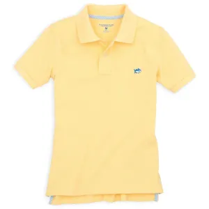 Boy's Skipjack Polo in Pineapple by Southern Tide