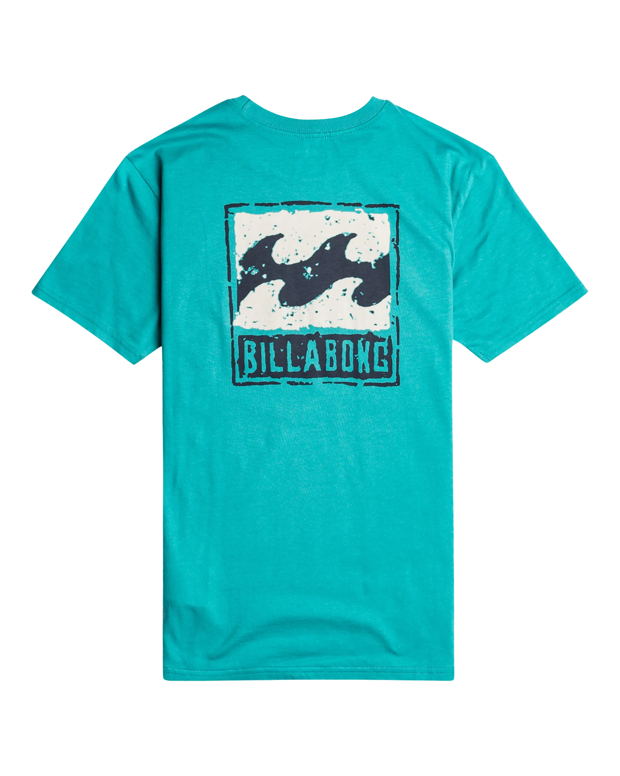 Boys Stamp T-Shirt in Sea Green