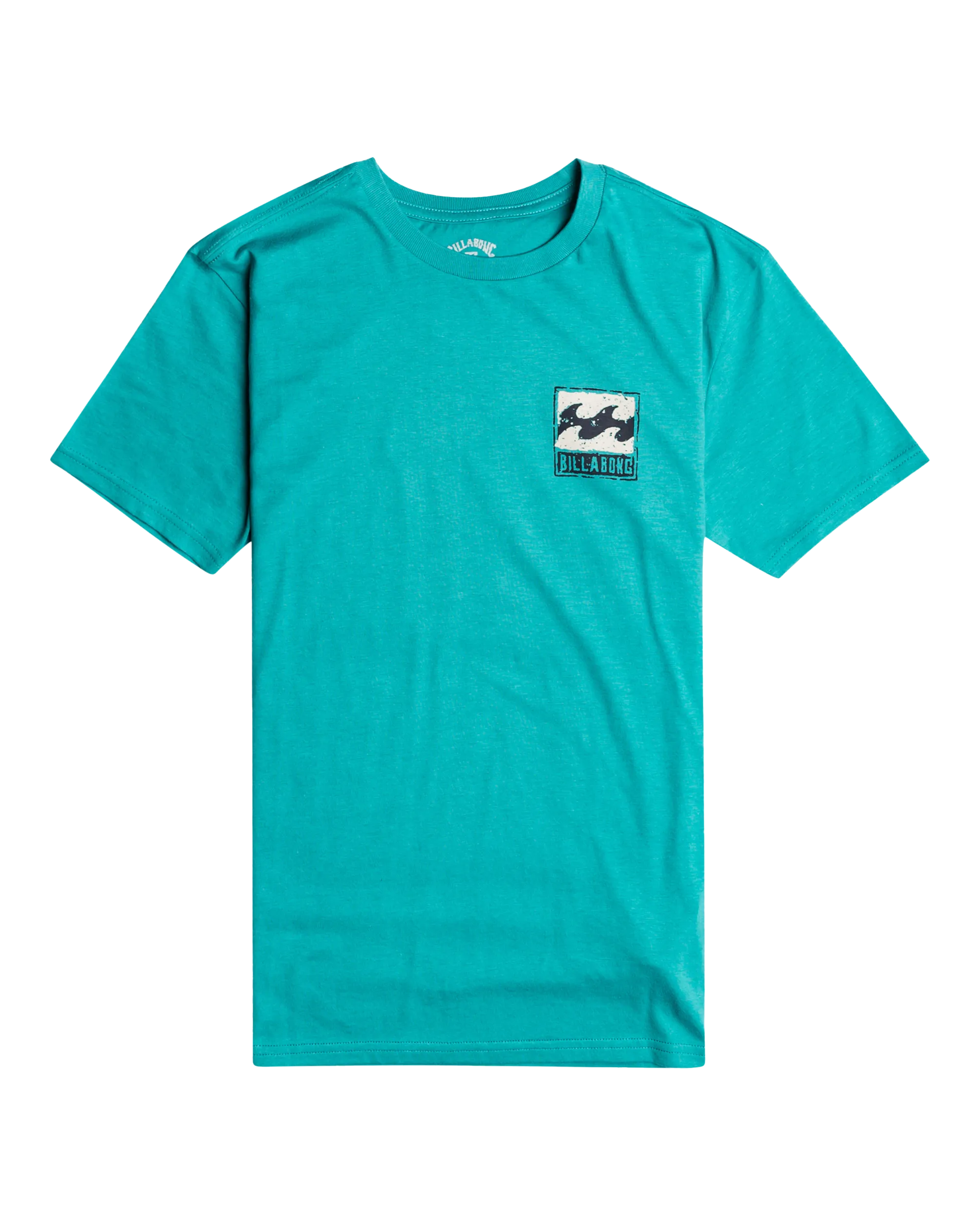 Boys Stamp T-Shirt in Sea Green