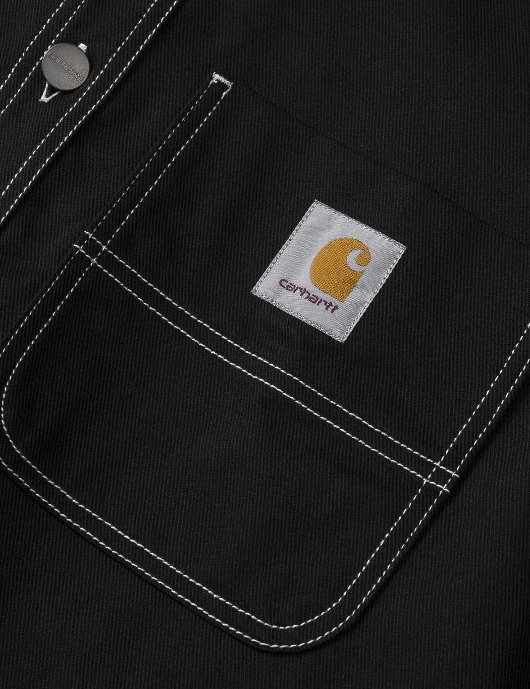 Carhartt-WIP Chalk Shirt Jacket (Regular Fit) - Black Rigid