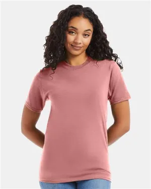 Custom Embroidered - Hanes - Beefy-T® T-Shirt - Mauve - 5180