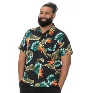 D555 Mens Selby Big & Tall Hawiian Short Sleeve Shirt