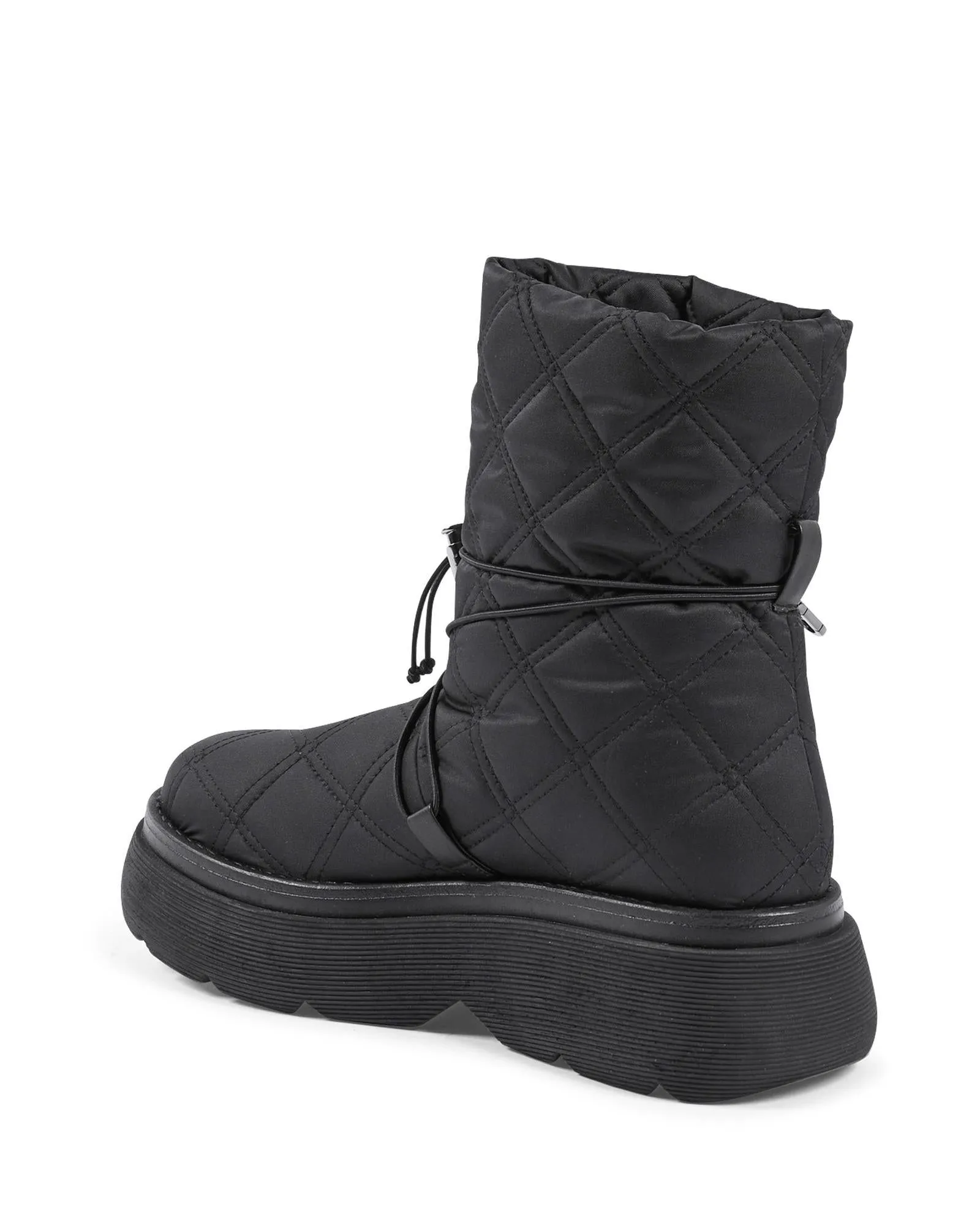 Dee Ocleppo Padded Platform Boots - Black
