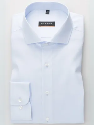 Eterna Slim Fit Shirt Blue 1100/10