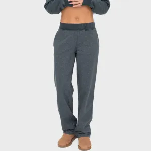 Everly Fleece Pants in Green