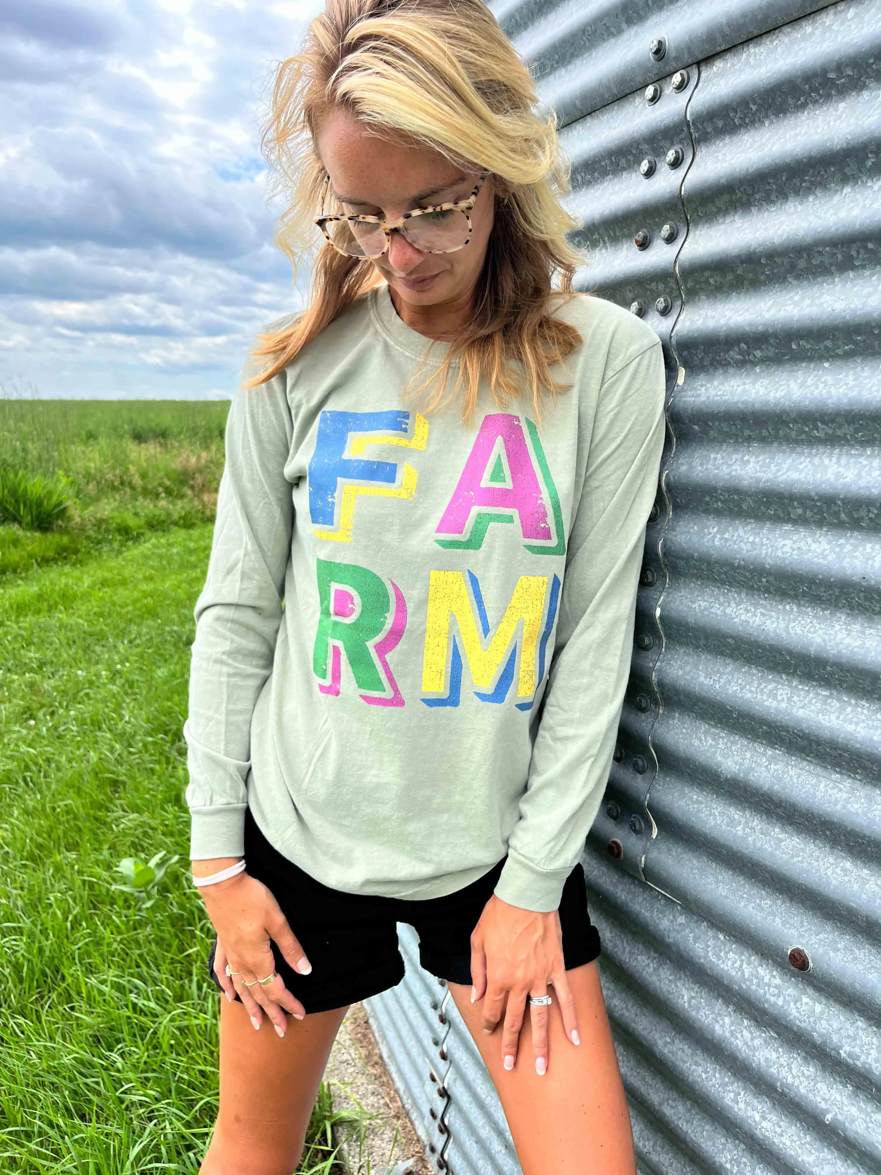 FARM Block Autumn Long Sleeve