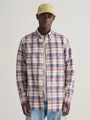 Gant Cotton Linen Check Shirt