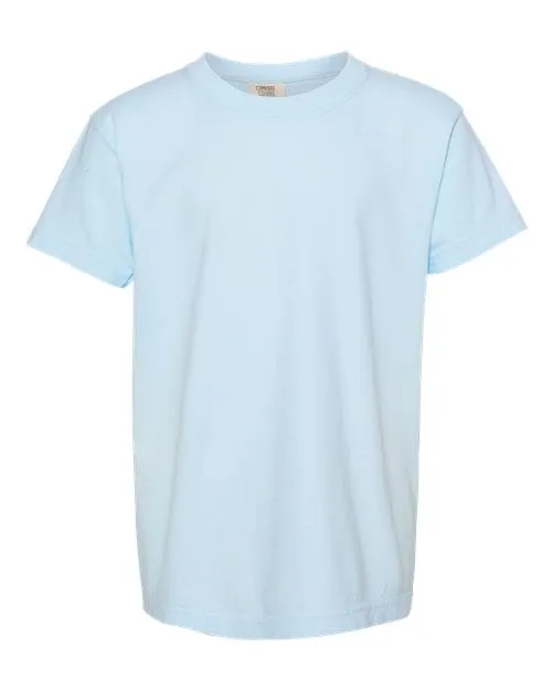 Garment-Dyed Youth Heavyweight T-Shirt - Chambray