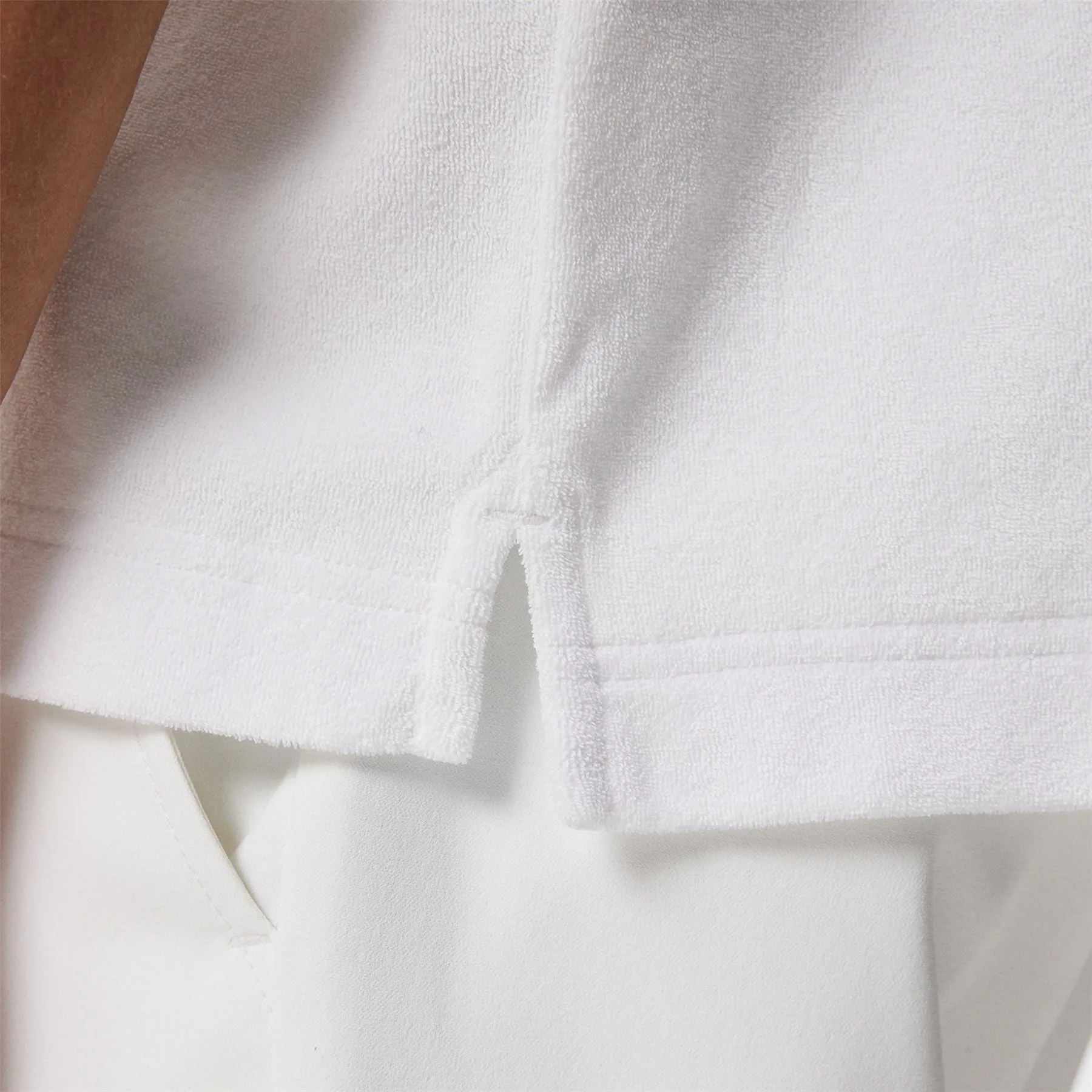 Gavin Terry Polo White - W23