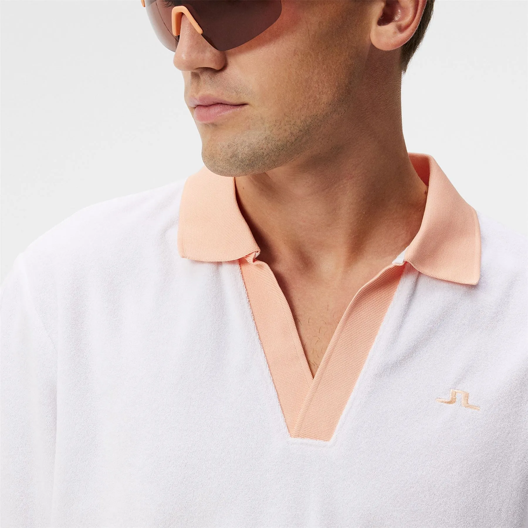 Gavin Terry Polo White - W23