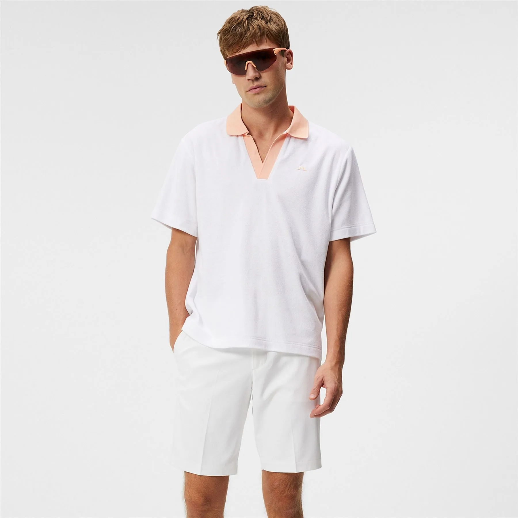 Gavin Terry Polo White - W23