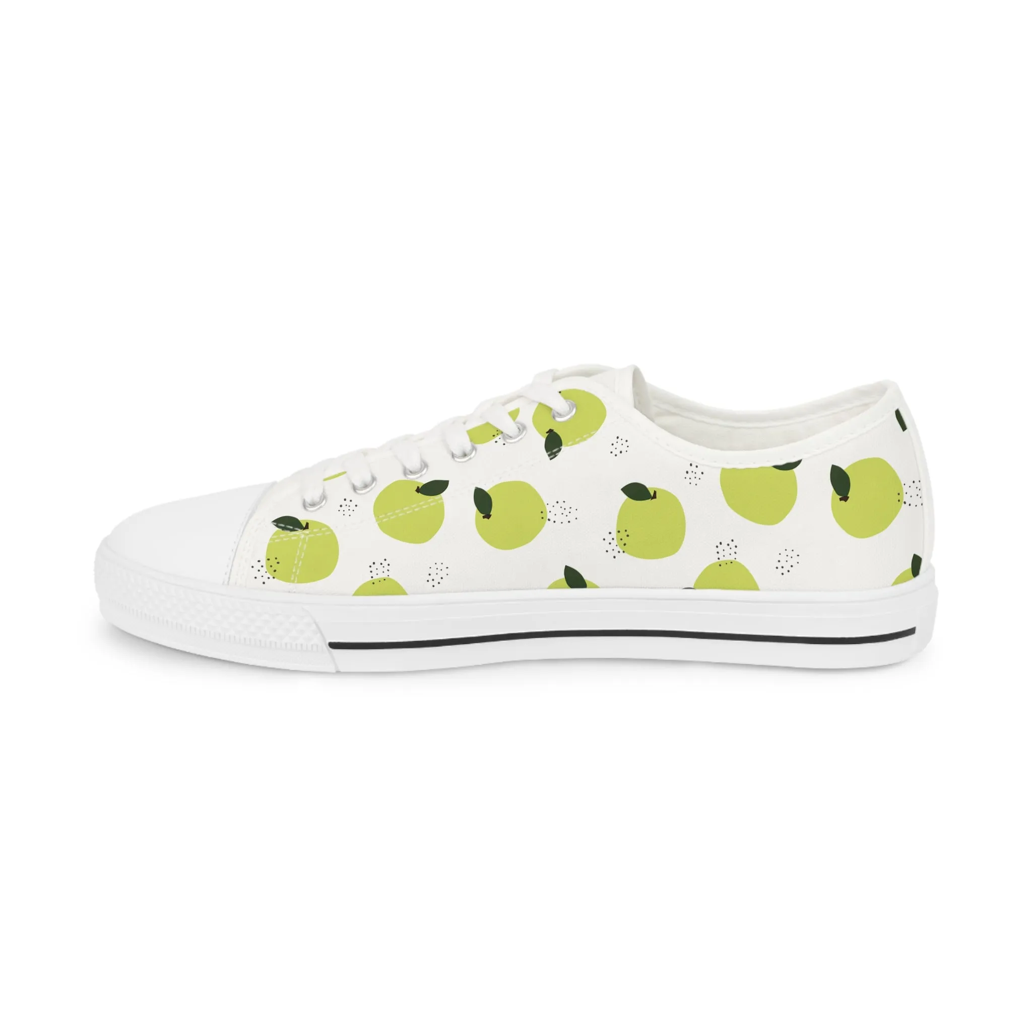 Green Apple Men's Low Top Sneakers