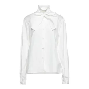 Gucci Crinkled Poplin Top