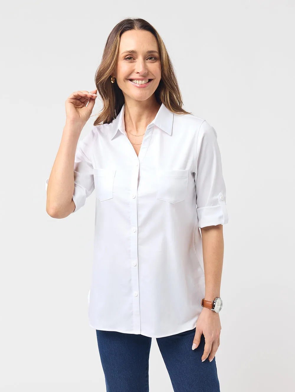 Hana 3/4 Sleeve Shirt