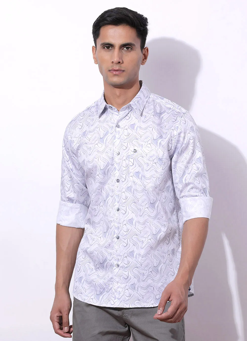 Heather Grey Wavy