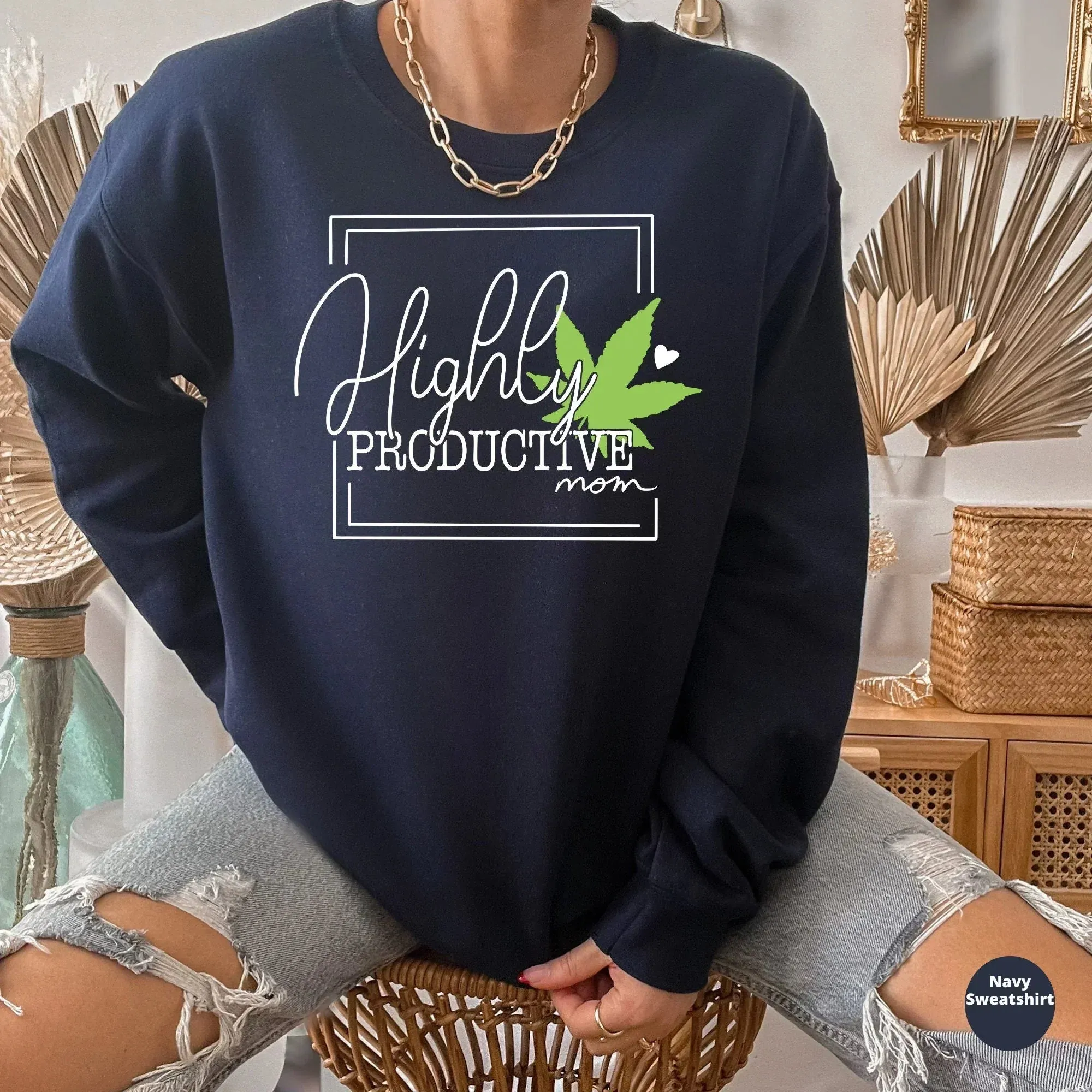 Highly Productive Mom, Stoner Mom Shirt