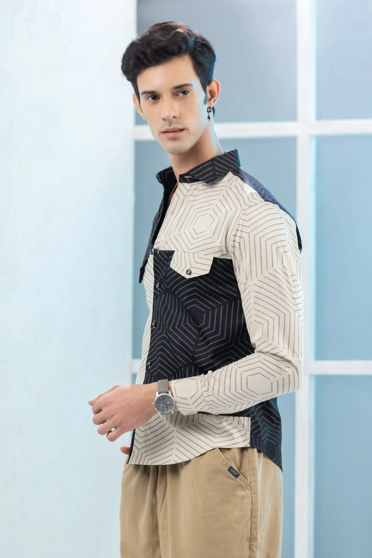 Illusions Cut And Sew Shirt