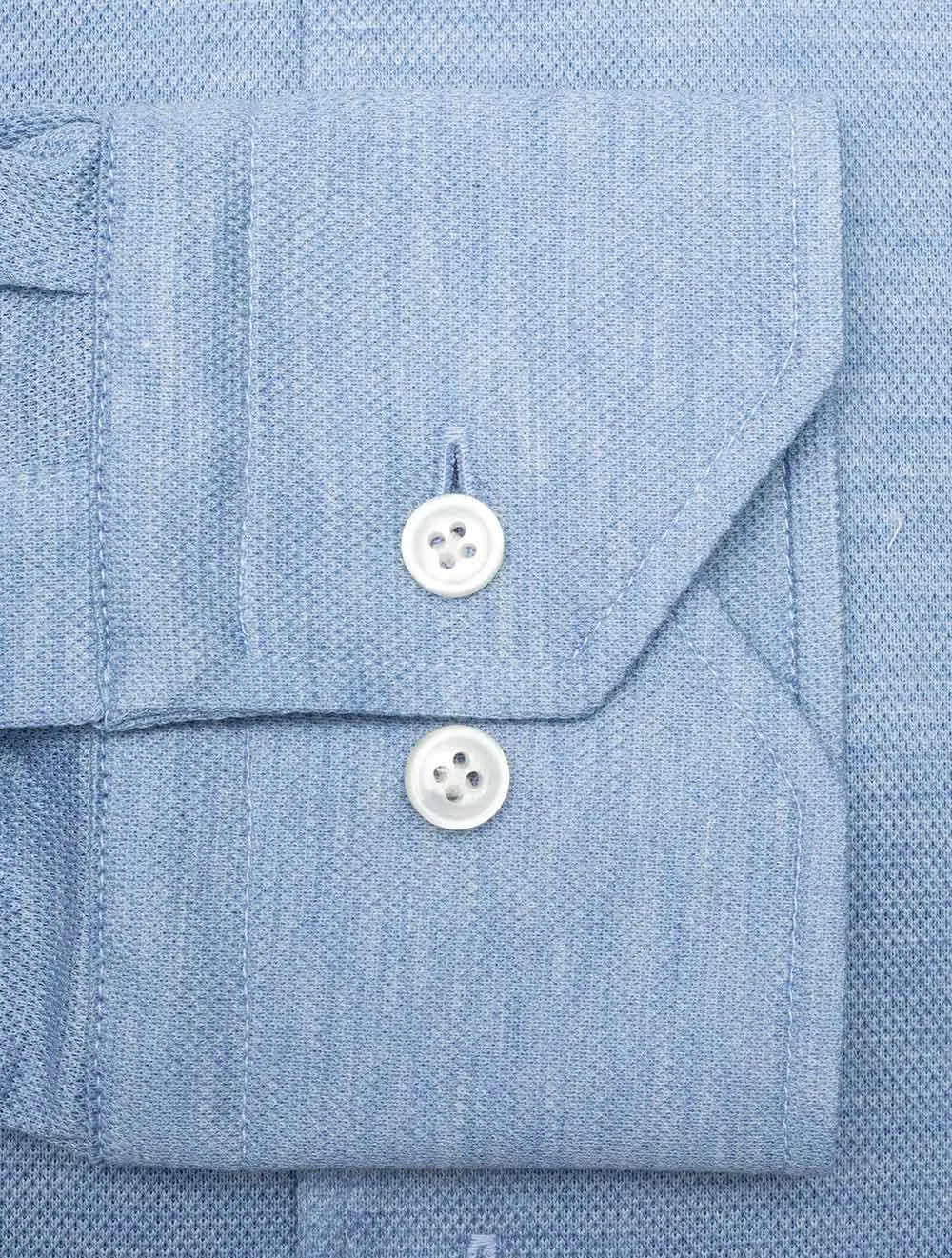 Jersey Merrion Shirt Blue