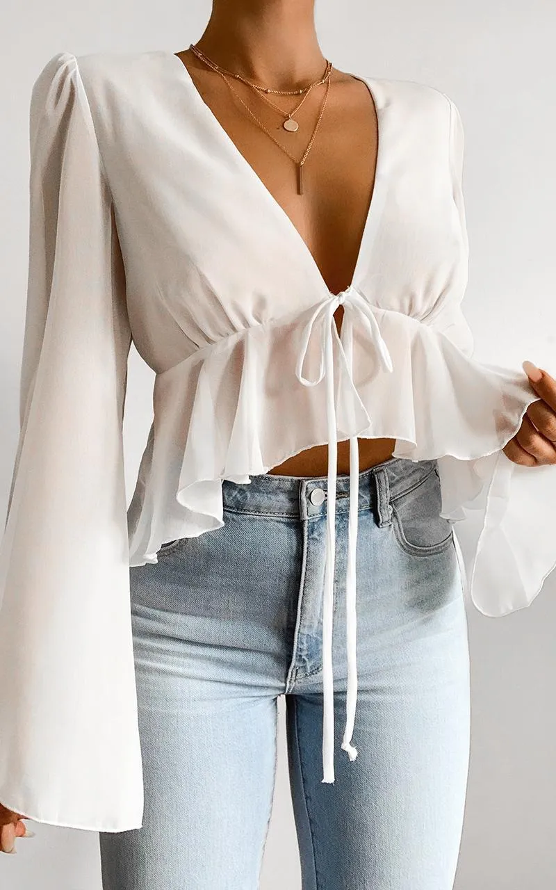 Julia Fashion - Summer Women Chiffon T-Shirts