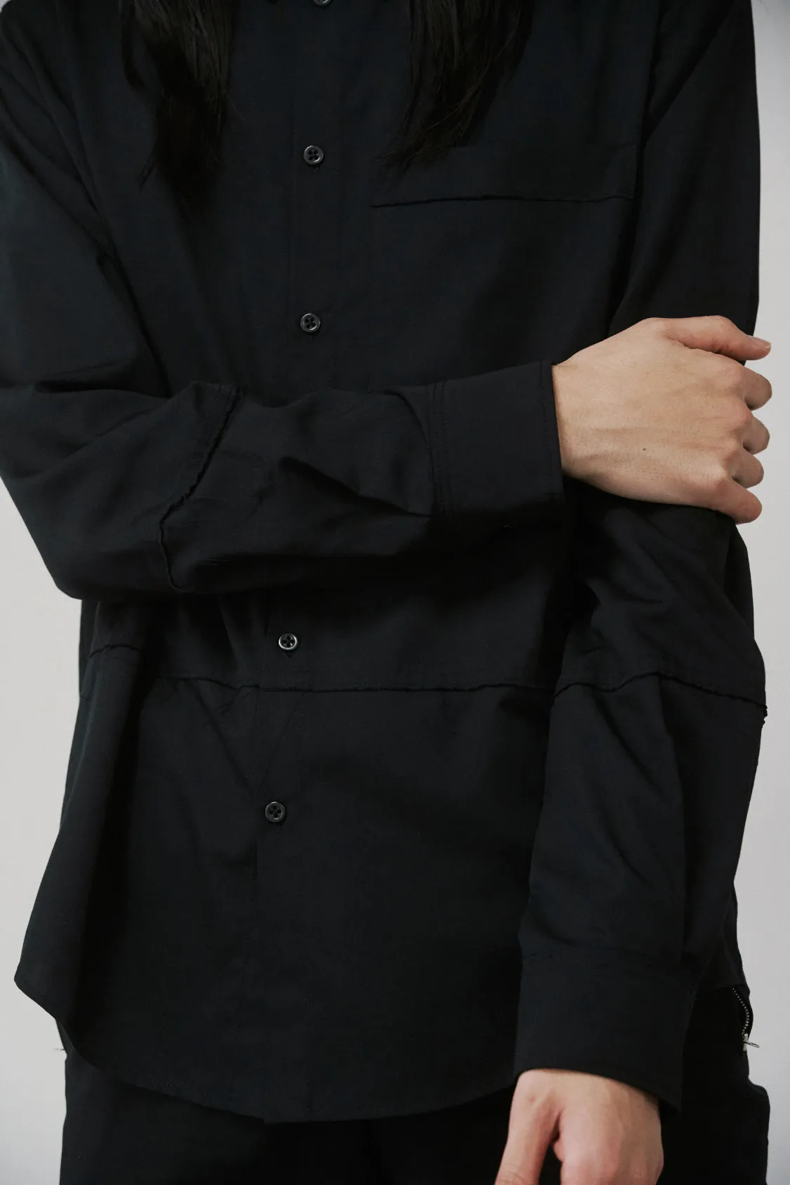 KEITA BUTTON DOWN SHIRT / Lyocell TENCEL™
