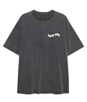 Kent Love Tee in Washed Black