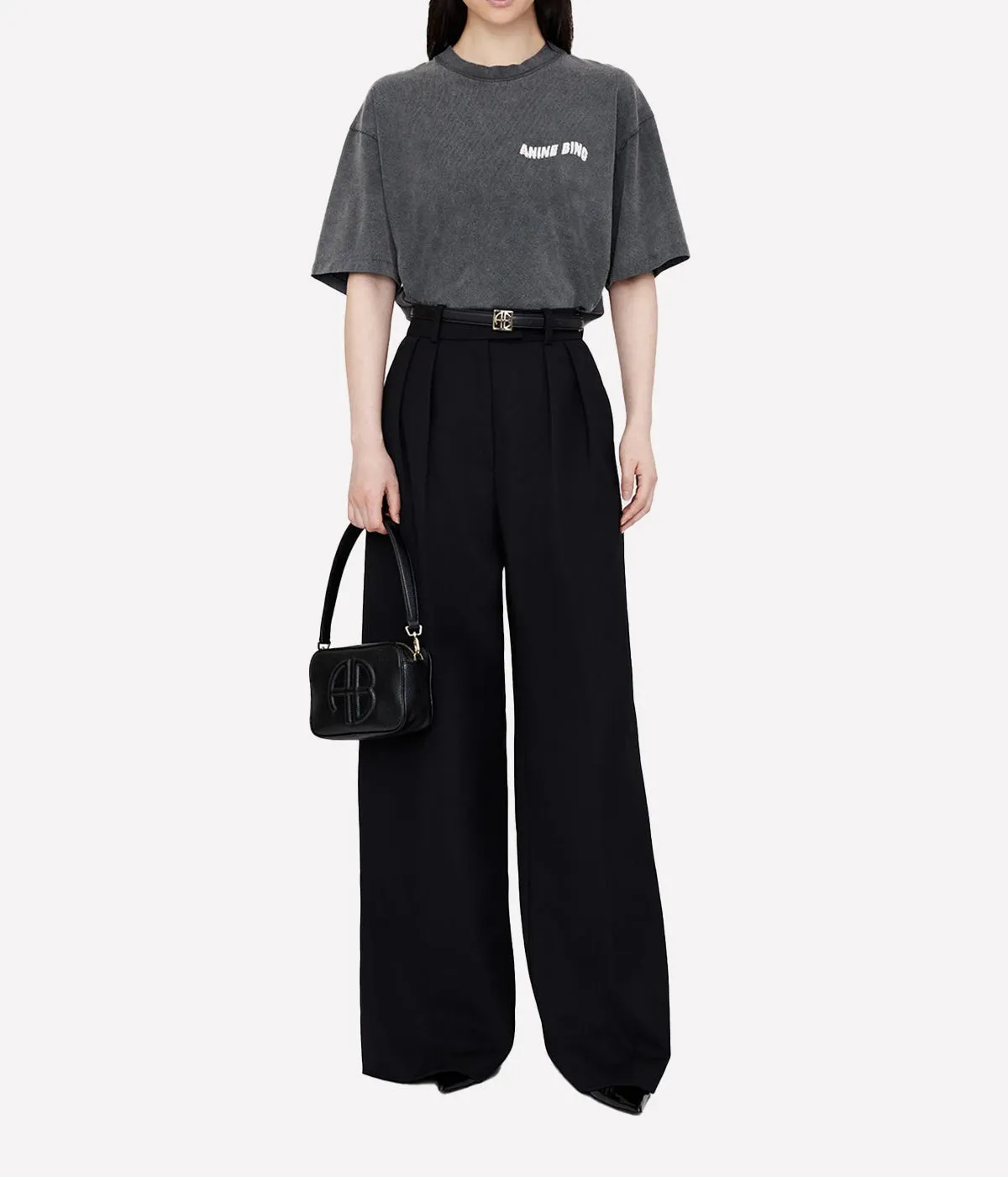 Kent Love Tee in Washed Black