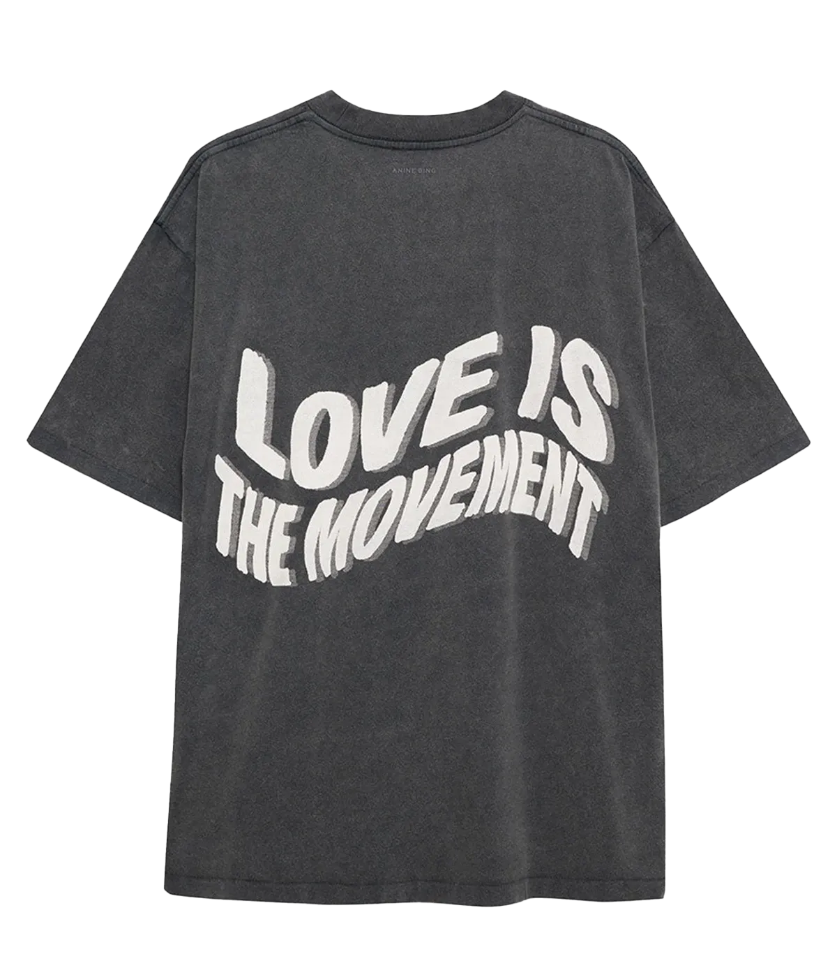 Kent Love Tee in Washed Black