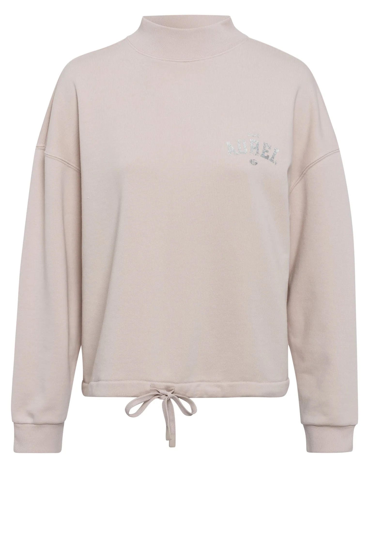 MARC AUREL Sweatshirt with Drawstring & Ribbon