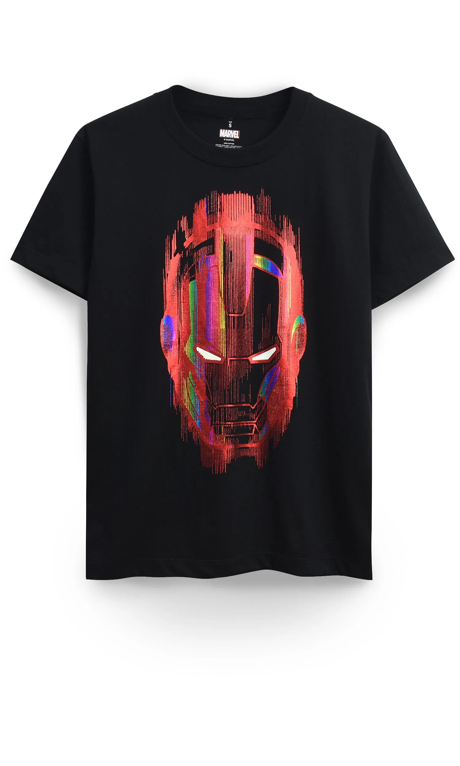 MARVEL - Iron Man Mask Glow T-Shirt