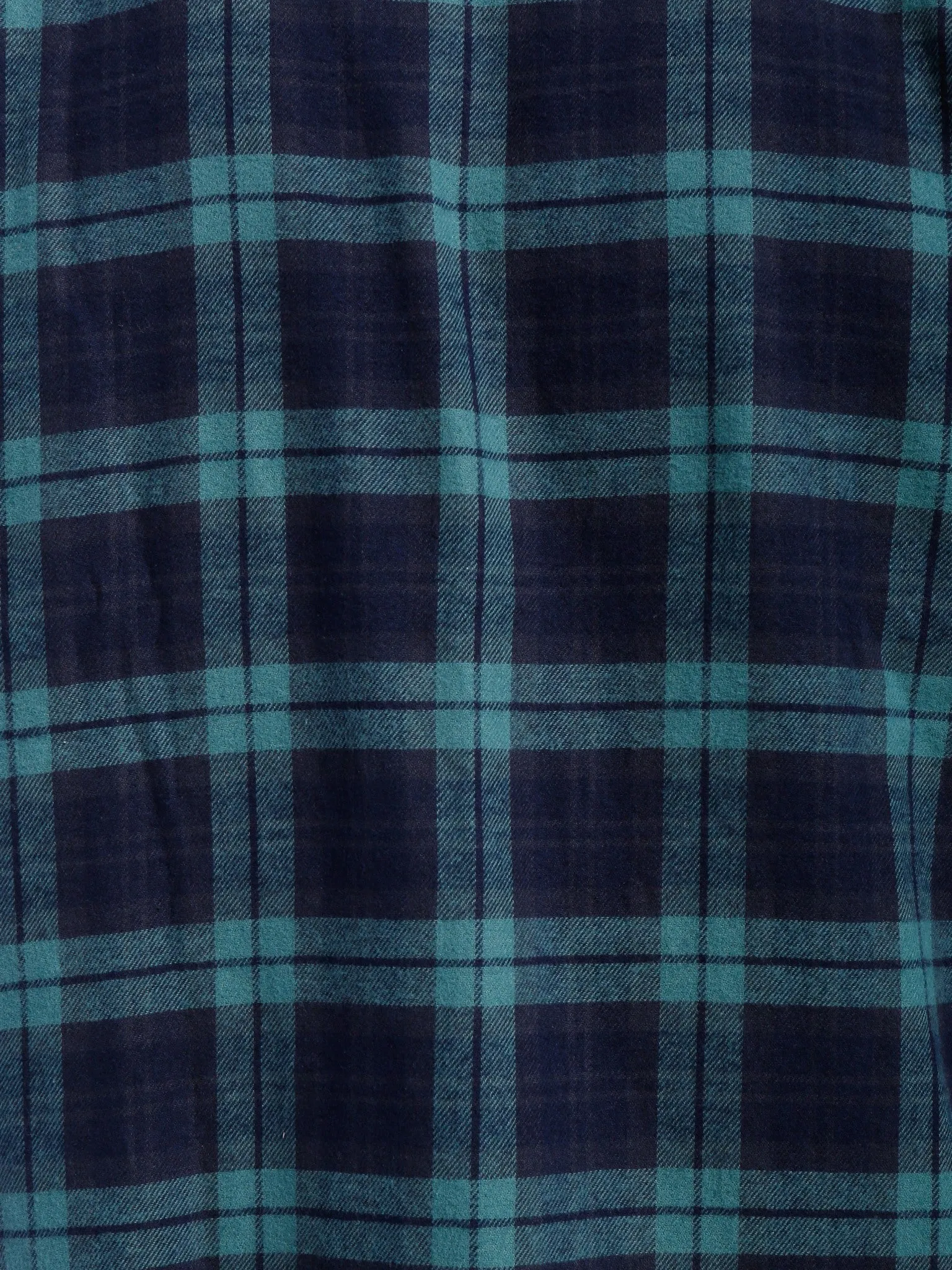 Mens 100% Cotton Flannel Shirt - Regular Fit