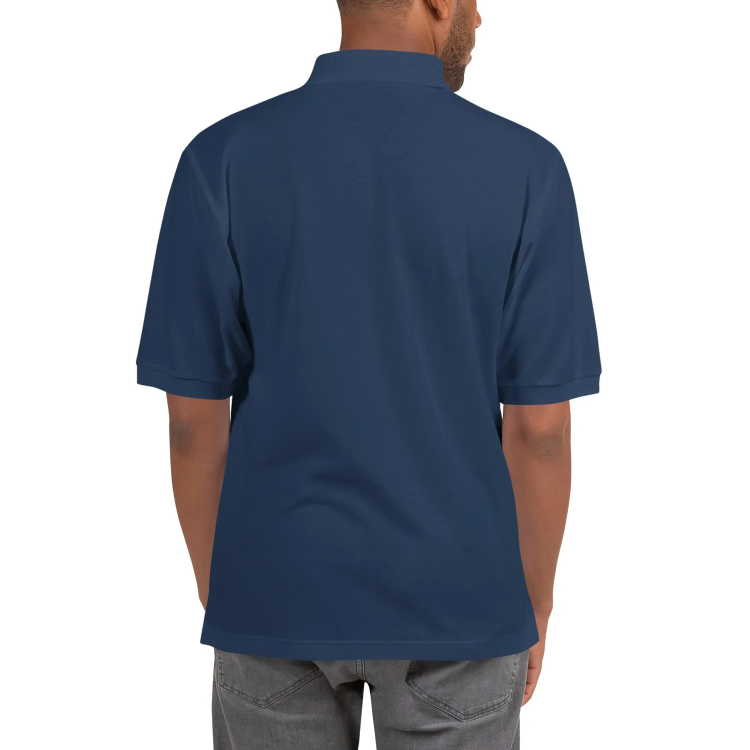Men's Polo Shirt - Navy (Glamourange Premium Polo Shirt Men Outfit)