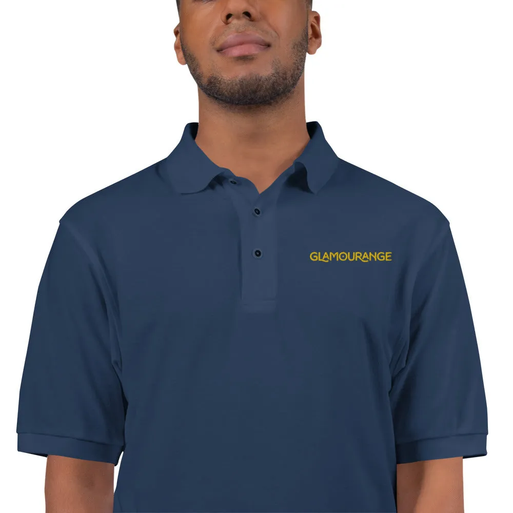 Men's Polo Shirt - Navy (Glamourange Premium Polo Shirt Men Outfit)