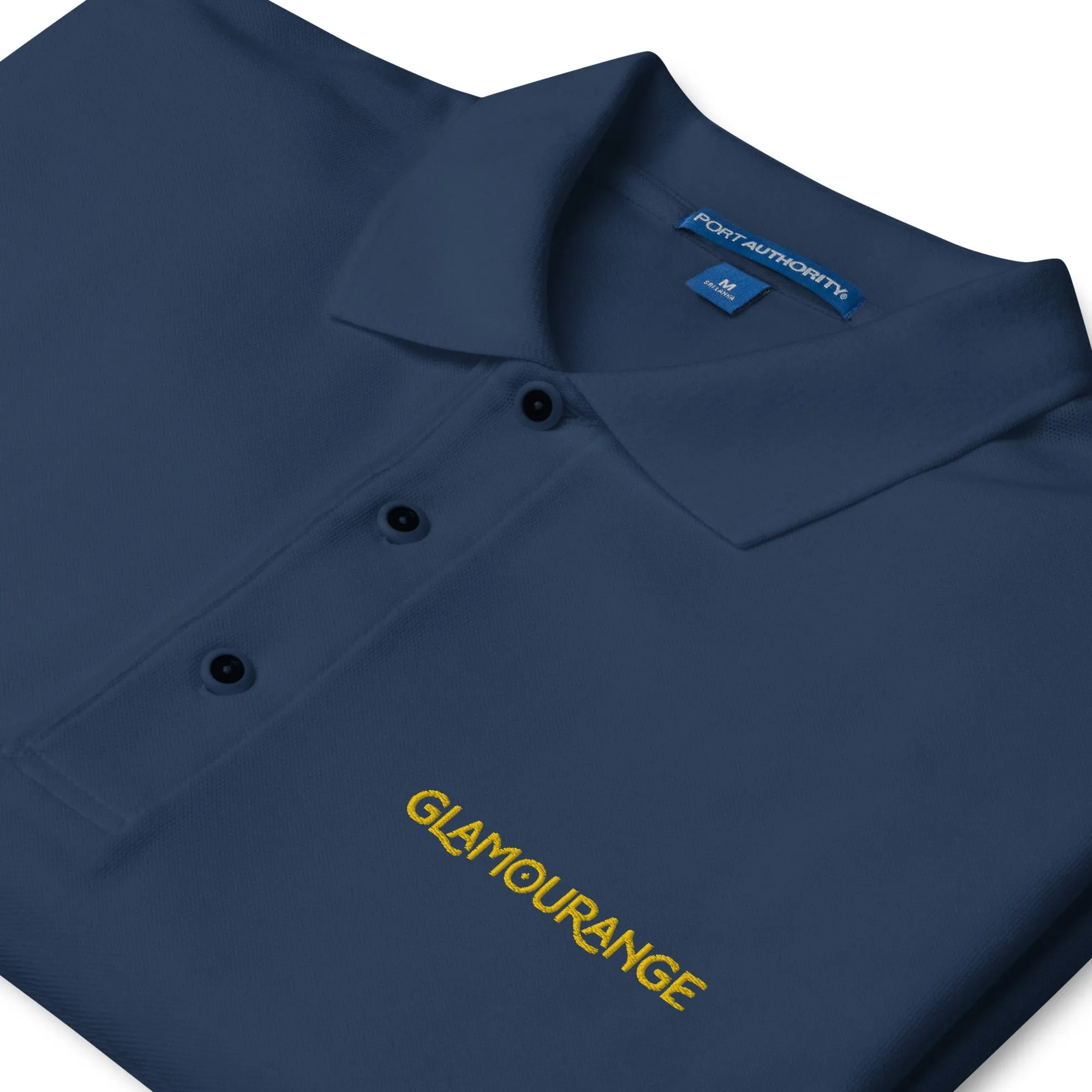 Men's Polo Shirt - Navy (Glamourange Premium Polo Shirt Men Outfit)