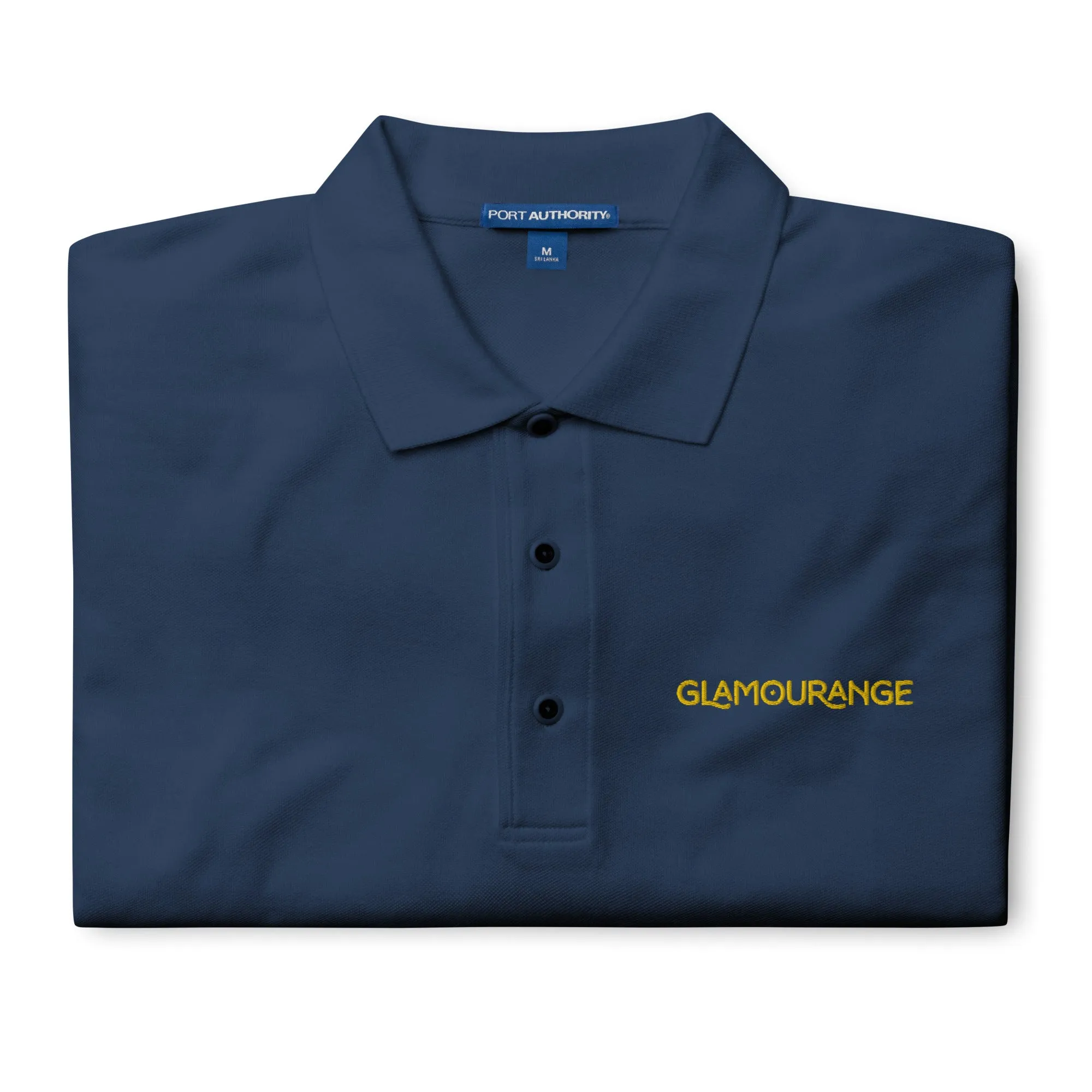 Men's Polo Shirt - Navy (Glamourange Premium Polo Shirt Men Outfit)