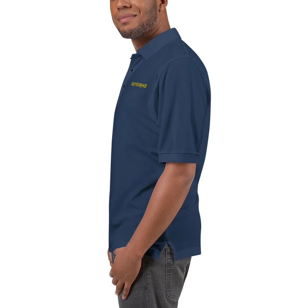 Men's Polo Shirt - Navy (Glamourange Premium Polo Shirt Men Outfit)