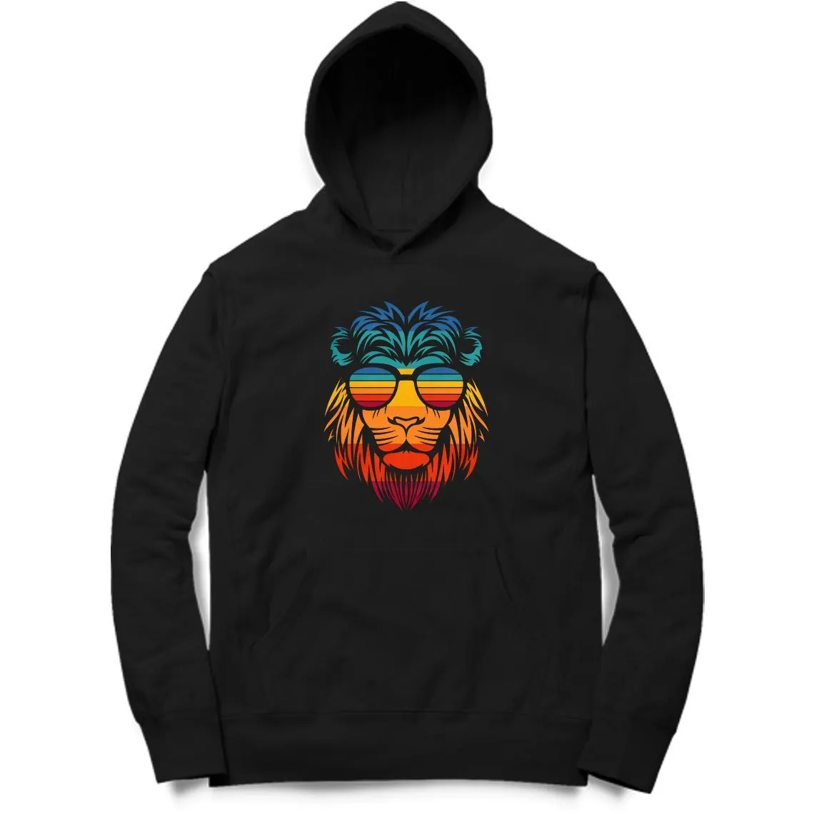 Multi Color Lion Hoodie