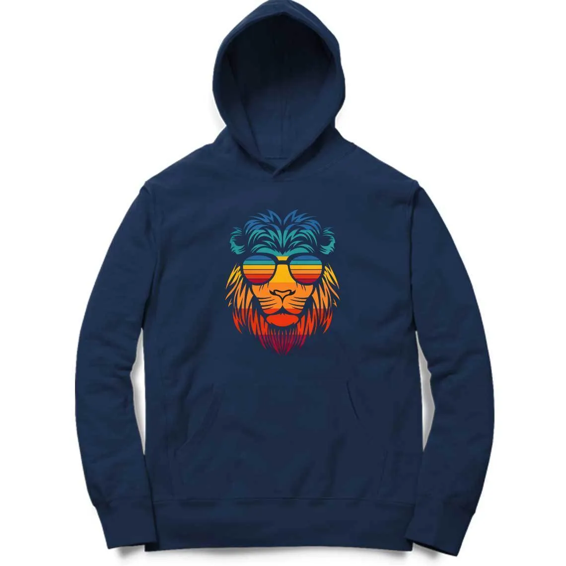 Multi Color Lion Hoodie